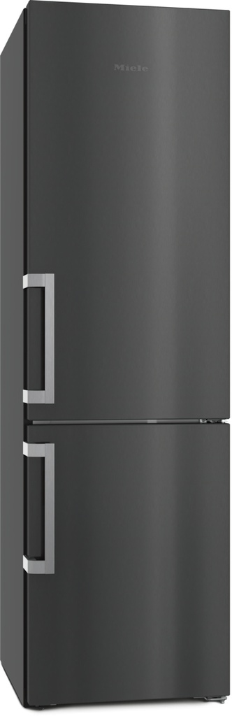 Miele KFN 4795 CD BST - Vrijstaande koel- en vriescombinatie - Koel- & vriescombinatie, blackst. Deur, C, Hoogte 2.010 mm, Hoogte 2.010 mm, SensortTouch, 371 L, 35 dBA, NoFrost, DynaCool, DailyFresh, EasyOpen, 2 deuren, Miele@hom