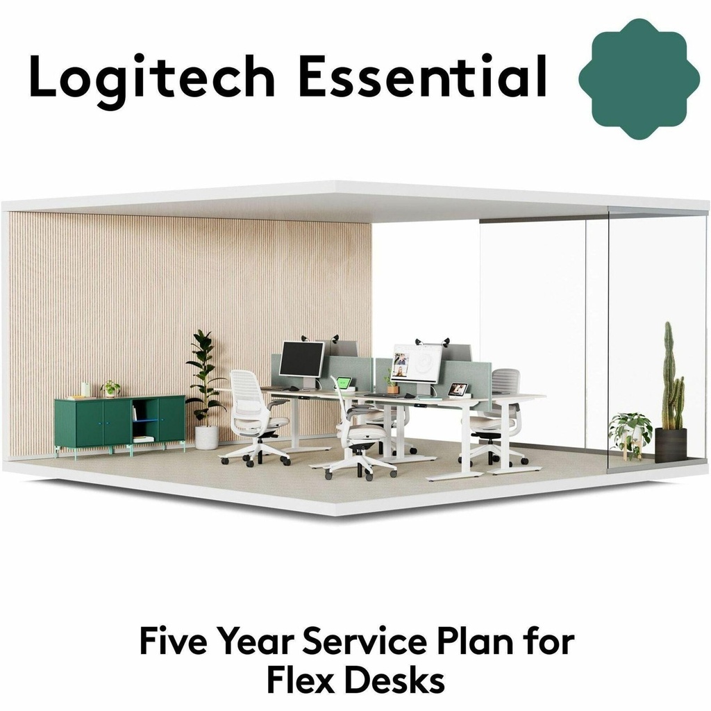 Logitech Gar&Sup packs 994000363 Essential for Rooms 3 yr Plan