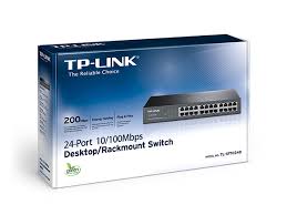 Switch Tp-Link 24 p 10/100M  13 inch rack-mount TL-SF1024D