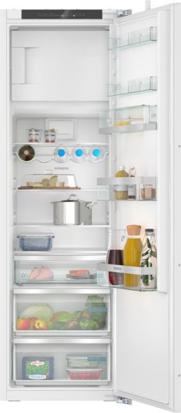 Siemens KI82LADD0 Koelkast - integreerbaar iQ500 Eéndeurskoelkast - 177,5 cm Koelzone 246 l, hyperFresh, diepvrieszone 34 l****, vaste deur SoftClose, 177,5 cm  D