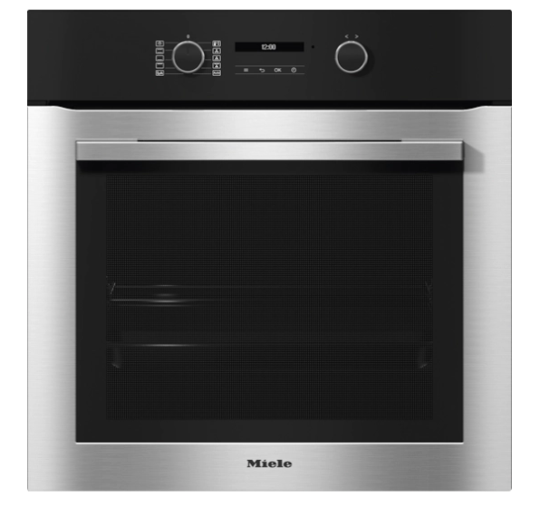 Miele H 2761 B CS - Inbouwoven - Inbouwoven, CleanSteel, Contourline, A+, 60 CM, 60 CM, EasyControl Plus, 76 L, HeteluchtPlus, Intensief bakken, Grill, Automatische Programma's, WifiCon@c